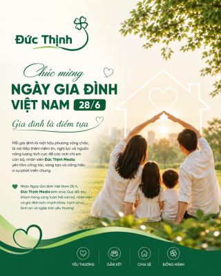 ❤️ CHÚC MỪNG NGÀY GIA ĐÌNH VIỆT NAM 28/6 ❤️