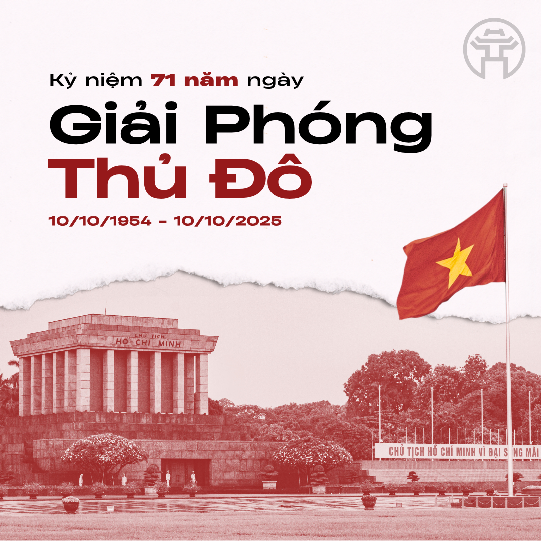 Chúc mừng ngày giải phóng Thủ đô